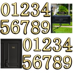opasyo 30 Pieces Mailbox Numbers for Outside 2 inch 0-9 Self-Adhesive Mail Bo…