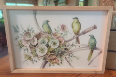 New “Bike Meeting” of Birds Box Sign – Primitives by Kathy