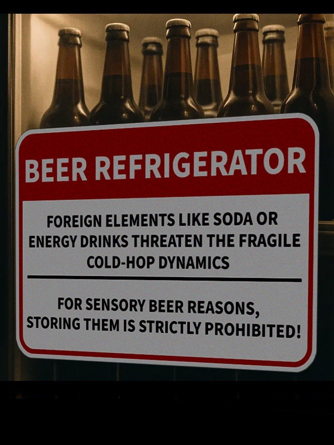 Decorative Beer Novelty Sign Plaque, Red/White/Black, Rectangle Vertical