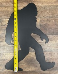 Bigfoot Metal Wall Sign 16″ x 11″