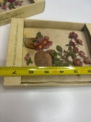 2 Cheri Blum “Rose Panel I” 3D Floral Wall Plaques in box