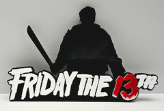 FRIDAY the 13th Jason Movie Plaque