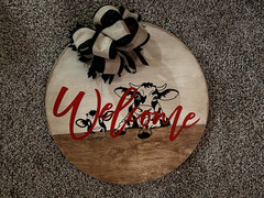 Personalized Monogrammed Home Decorative sign