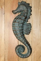 1-Large SEAHORSE Wall Hanging,Plaque ,Beach Decor,Coastal Living,Gifts,BL-77