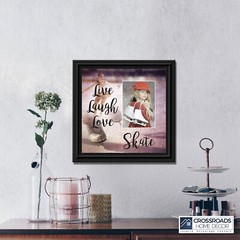 Figure Skating Picture Frame, Skater Decor Wall Art