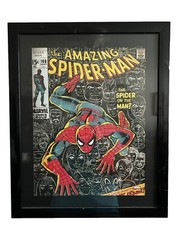 Amazing Spider Man FRAMED #100 Wall Poster Art Comic 22 x 18 100th Anniversary