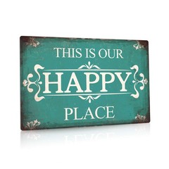 Aluminum Porch Sign, Wall Art, Home Decor, Farmhouse Style, 12×8 In, Green