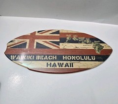 New Hawaii flag wood wall decorative art Sealed