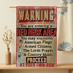 Retro Iron Signage Aluminum Sign 8×12 Funny Humorous Decorative Plaque