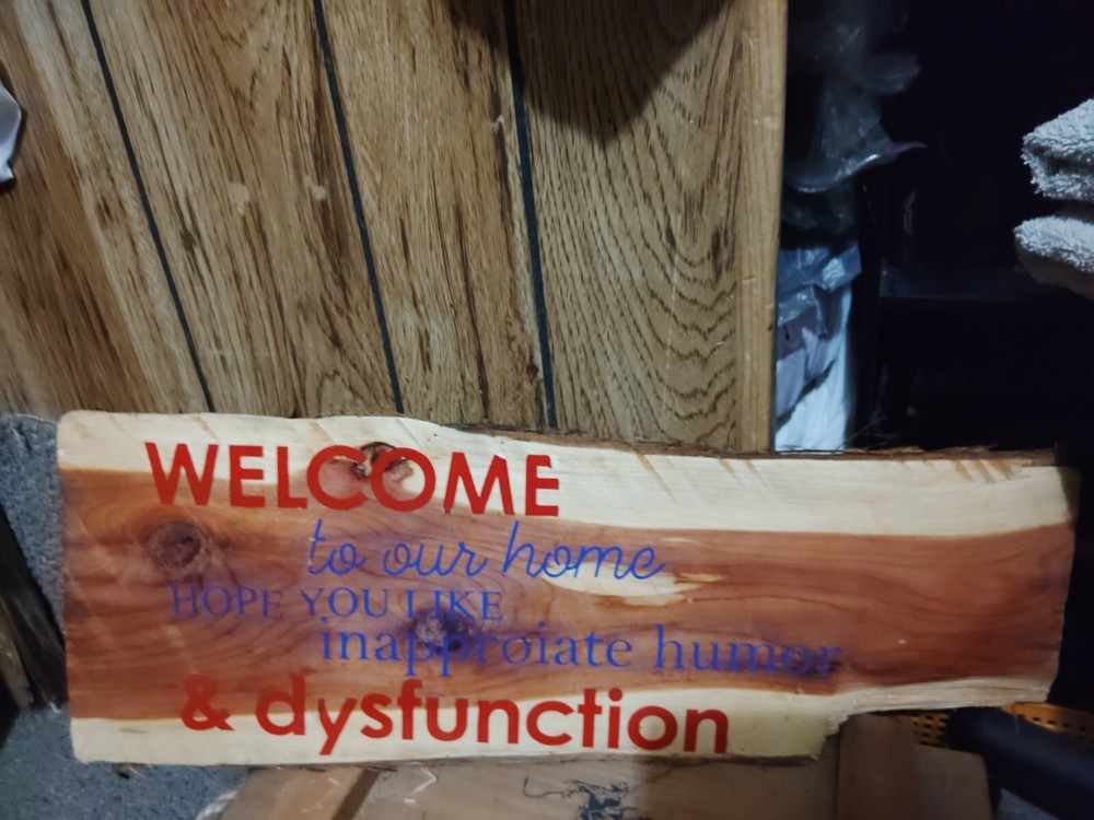 cedar signs custom made to order