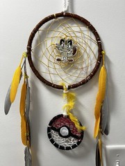 Lapres Water Pokémon Dreamcatcher .Catch Them All! 36 To Choose Wall hanging