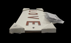 Hearth & Hand Magnolia LOVE Wall 3D Word Art Sign Home Décor 10”x 5” White NEW
