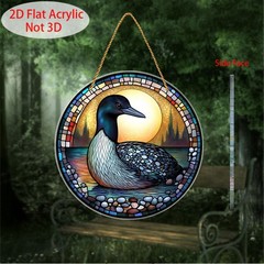 Acrylic Platypus Suncatcher Round Wall Decor Home Decor 8*8in Best Gifts