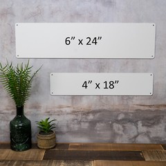 APOTHECARY Personalized Chic Metal Sign Home Decor Cities 4×18 104180007249