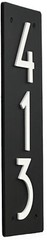 5″ X 15″ Inlayed House Number Plaque (3 Characters) Multiple Colors