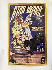 STAR WARS MOVIE POSTER A NEW HOPE METAL/TIN SIGN 15×24! RARE!