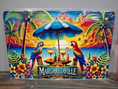 Margaritaville 12 x 8 inch Metal Sign