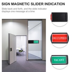 Vacant Occupied Sign board 1x Practical Non-Scratch office privacy sign sign