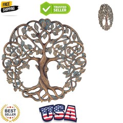Tree of Life Wall Plaque 11 5/8 Inches Decorative Celtic Garden Art Sculpture…