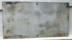 1936 R-6-2 New York Subway Baked Enamel Painted Number Sign 1281 Pullman