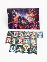Demon Slayer Tapestry – Demon Slayer Room Decor Birthday Party Backdrop 40×60 In