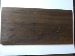 VTG RARE Barn Wood Americana Chalkware Rustic Reclaimed Farm Art Decor Farmhouse