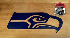 Seahawks Logo Metal Wall Art Plasma Cut Seattle