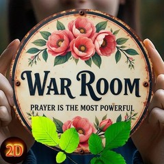 War Room Tin Metal Sign Prayer is the Most Powerful Wall Art 8×8