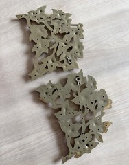 Vintage Burwood Cherry Blossom/Dogwood Wall Decor