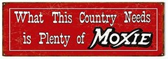 ArtFuzz Moxie Drink Nostalgic Reproduction Restaurant Metal Sign 9×30
