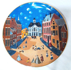 SET OF 6 MUSEUM LTD ED COLONIAL HERITAGE COLLECTOR PLATES 10-3/4″ USA MINT