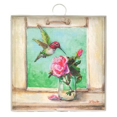 Mini Art Hummingbird in the Window/ The Round Top Collection