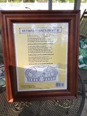 Retired Nurse’s Prayer Poem Framed