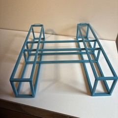 Wall Or Room Decor Teal Metal Letter “H” Hanging Or Free Standing