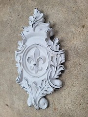 Fleur de Lis Wall Plaque, Old World, Tuscan, Medieval, French Country decor, new