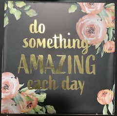 6 Sided Sentiment Cube Decor