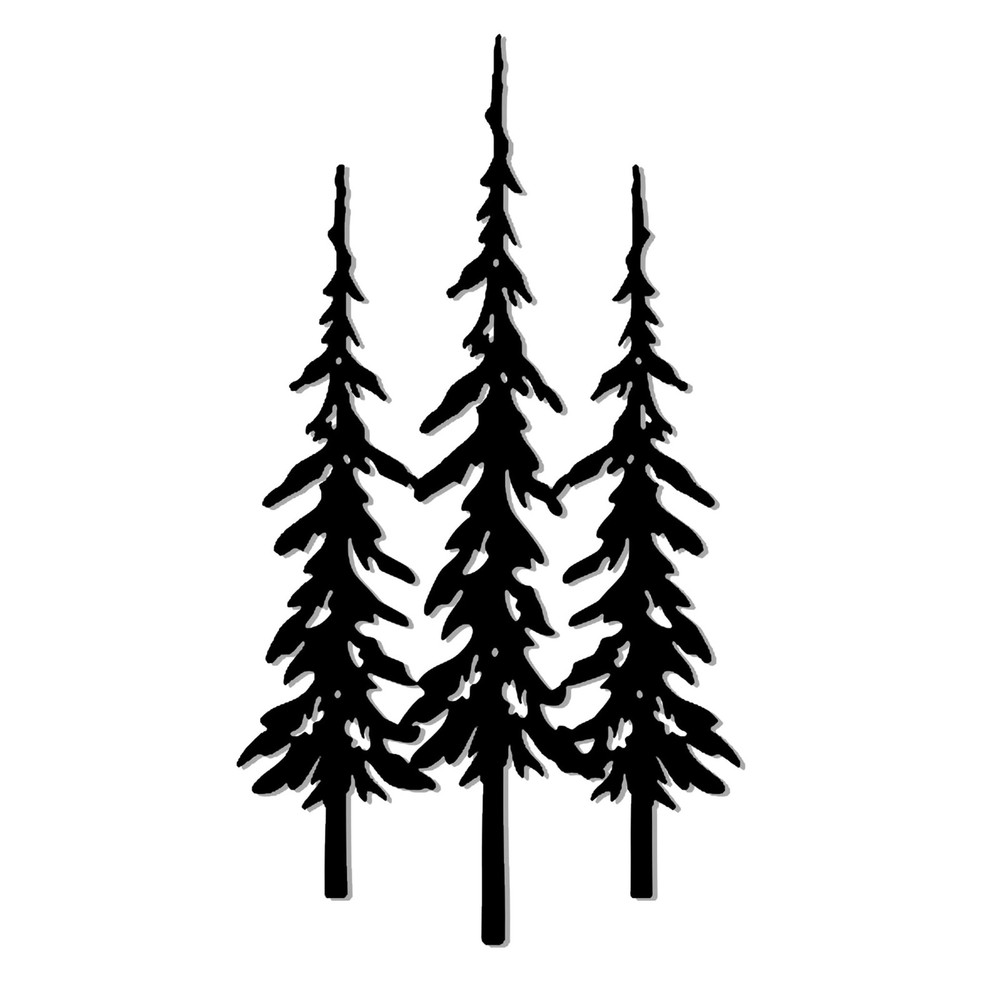 DICYWUDI Black Metal Tree Wall Decor, Cabin Decor, Tree Decor, Rustic Wall De…