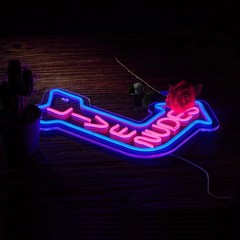 Customizable Brightness Neon Sign – 15×13” Modern Wall Art for Home & Pub