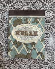 Relax Sign Tile Wall Hanging Garden Lattice and Vines Design by New View Gifts
