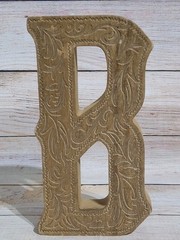 Santa Fe Monogram Wooden Letters Tabletop Décor by Ashland Choose Letter