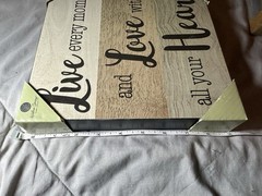 Live,love,heart- family rustic home Art Decor Wall Hanging