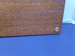 Vintage Marquetry Wood Inlay In The Cottage Country 15″ x 12” Plaque