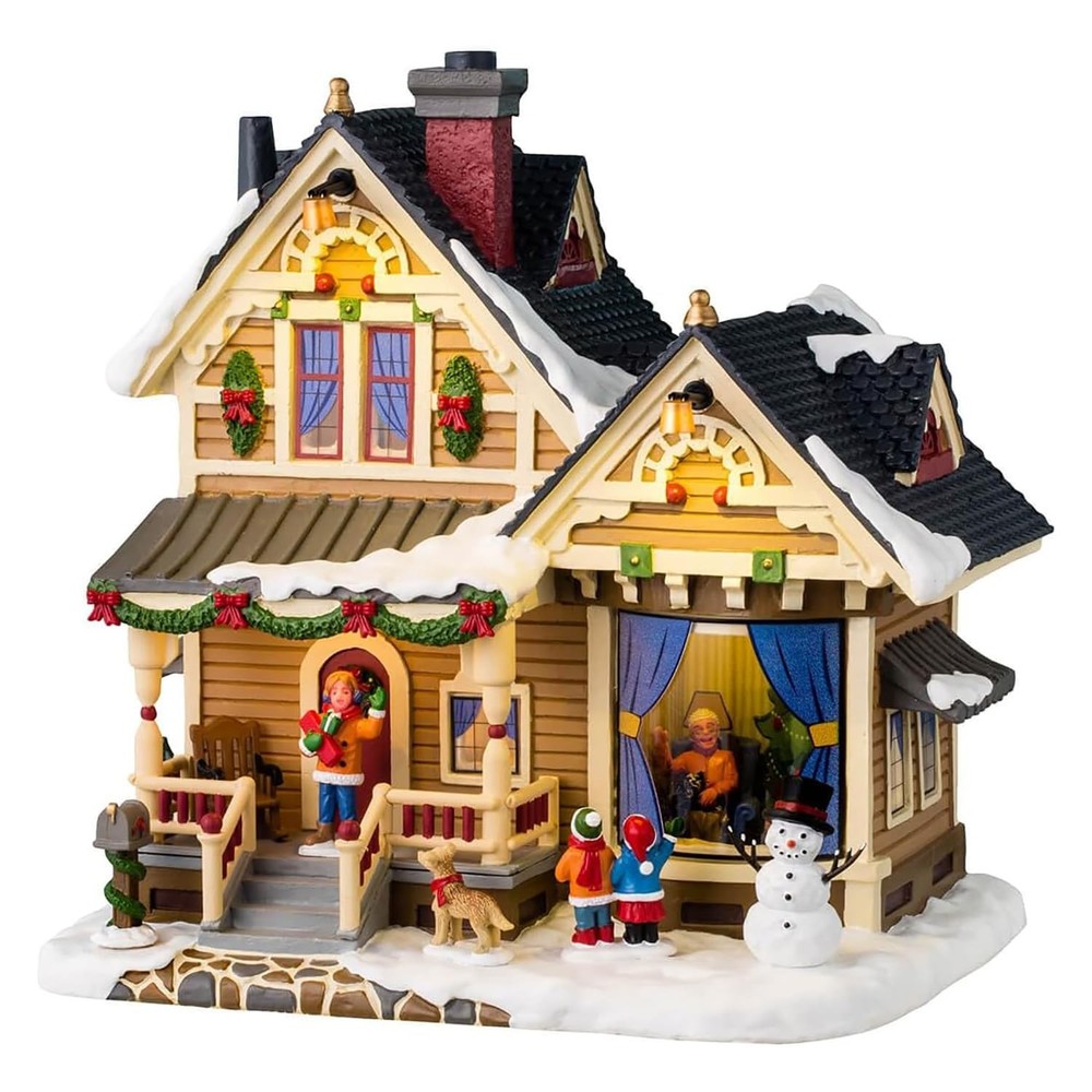 Lemax Christmas Village Eve at Grandmas One Size, Multicolor