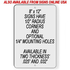 Deliver Packages Here Arrows Down Do Not Knock Sign Delivery Driver Instruction