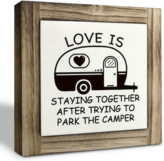 Camping Decor for Camper Wooden Sign, Funny Camper Signs, Camping Decor Plaque,