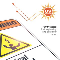 Electrical Equipment Authorized Personnel Only Sign, ANSI Warning Sign,