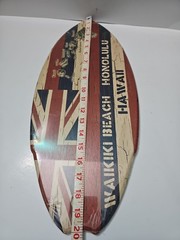 New Hawaii flag wood wall decorative art Sealed