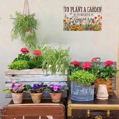 Tin Metal Signs Bestylez Gardening Gifts Vintage Gardening Sign To Plant A Garde
