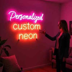 Custom Neon Name Sign | LED Light Wall Décor for Bedroom, Shop & Corporate Event