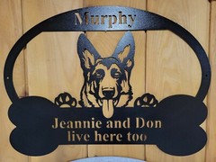 Dog or cat personalized sign